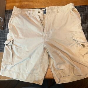 Polo by Ralph Lauren Tan Cargo Shorts Relaxed Fit